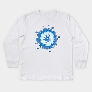 A Detection Algorithm Kids Long Sleeve T-Shirt